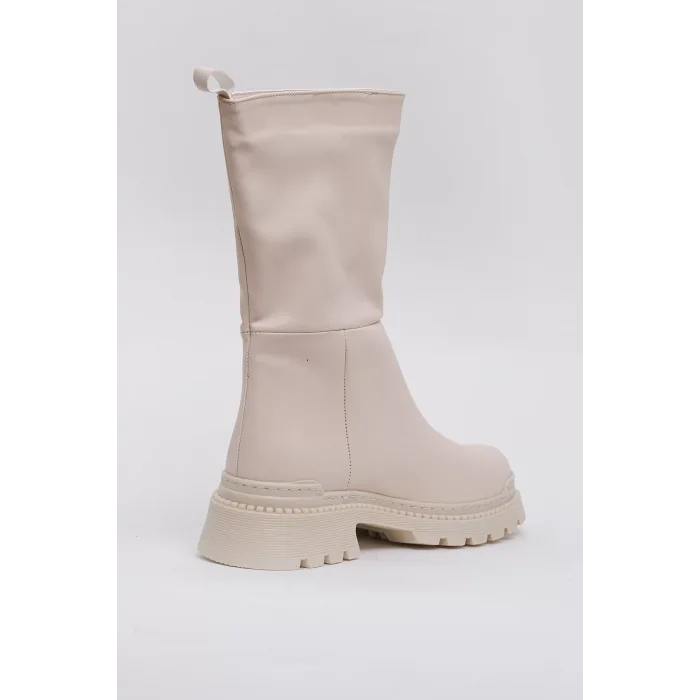 Rosewert Vegan Deri Termal Kauçuk Çizme Siyah 45025