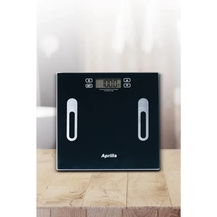 Aprilla Abs 1059 Vücut Analizli Banyo Baskülü - Yağ, Kas, Kemik Ölçümü