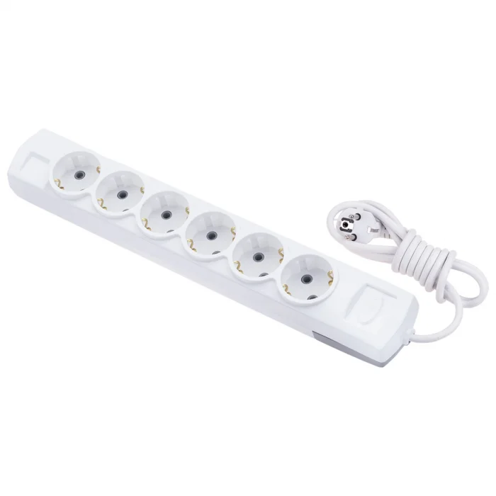 Bood 6LI 2 METRE ÇOCUK KORUMALI TOPRAKLI GRUP PRİZ