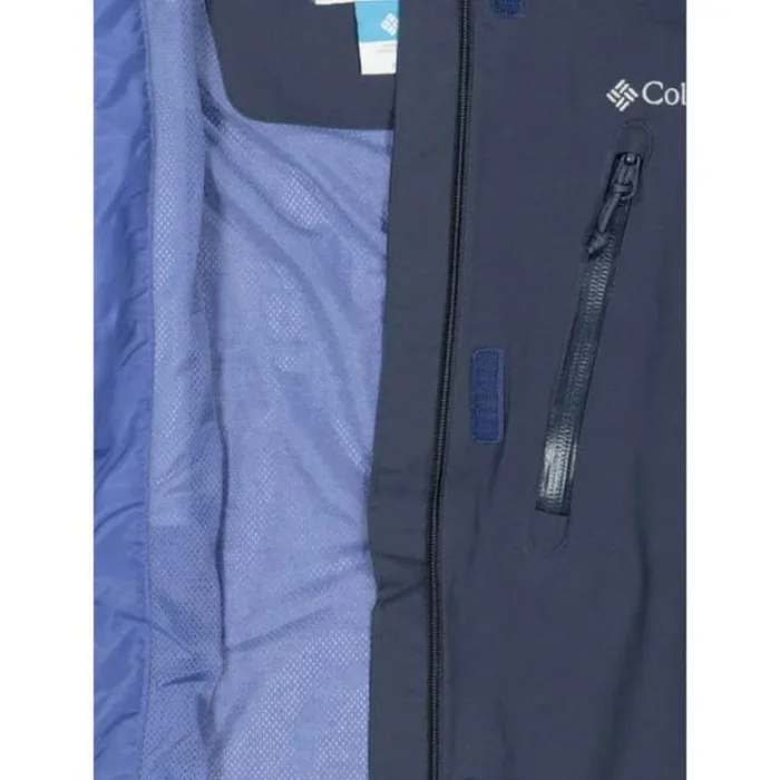 Columbia Omni-Tech Whidbey Island Kadın Yağmurluk Lacivert XK3460-466