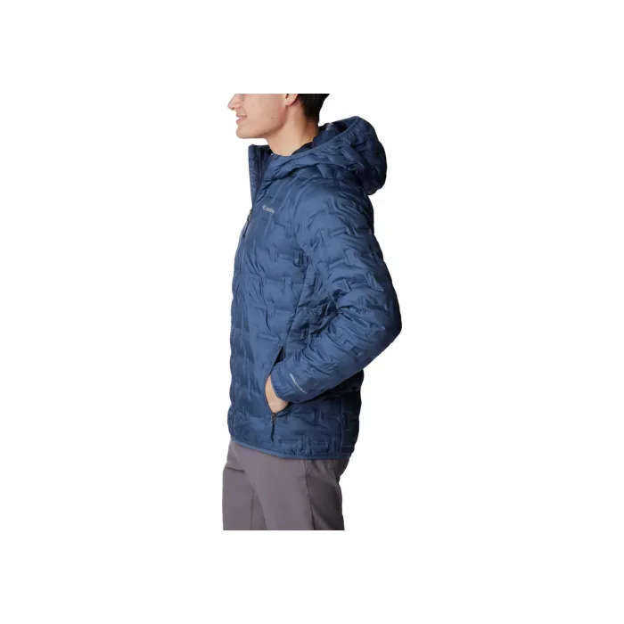 Columbia Delta Ridge Down Hooded Erkek Kaz Tüyü Mont Wo0954 479