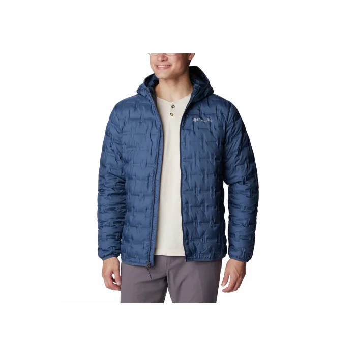 Columbia Delta Ridge Down Hooded Erkek Kaz Tüyü Mont Wo0954 479
