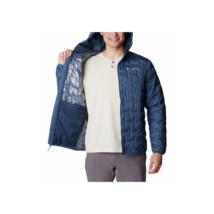 Columbia Delta Ridge Down Hooded Erkek Kaz Tüyü Mont Wo0954 479
