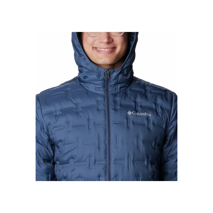 Columbia Delta Ridge Down Hooded Erkek Kaz Tüyü Mont Wo0954 479
