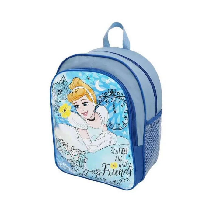 Disney Prenses Lisanslı Beslenmeli İlkokul Çantası Mavi Wide Sparkle