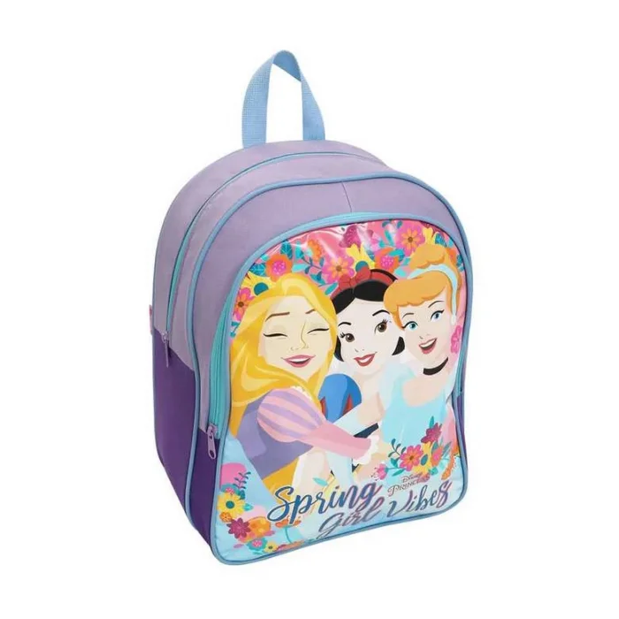 Disney Prenses Lisanslı Beslenmeli İlkokul Çantası Mor Wide Girl Vibes