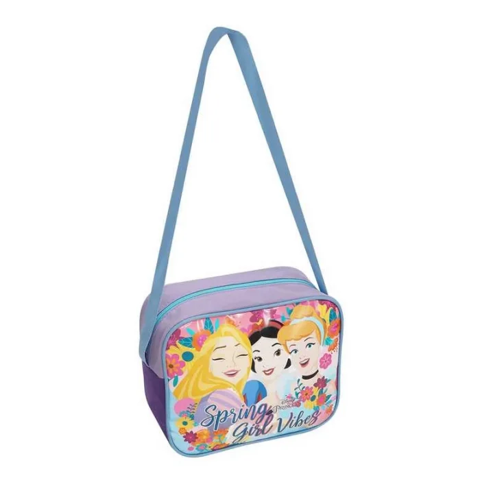 Disney Prenses Lisanslı Beslenmeli İlkokul Çantası Mor Wide Girl Vibes