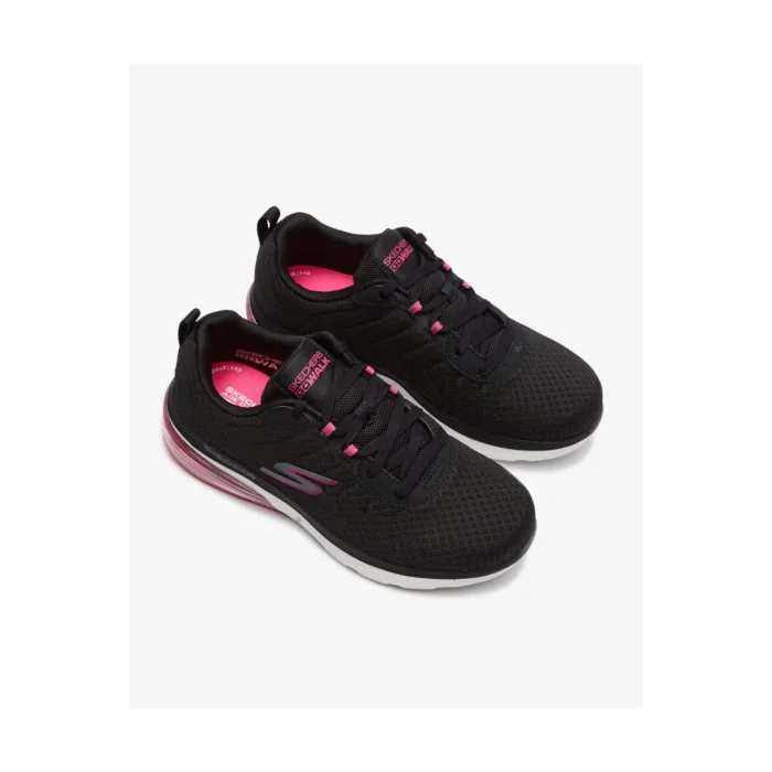 GO WALK AİR 2.0-DYNAMİC VİRTU Kadın Siyah Pembe Yürüyüş Ayakkabısı 124354 BKHP