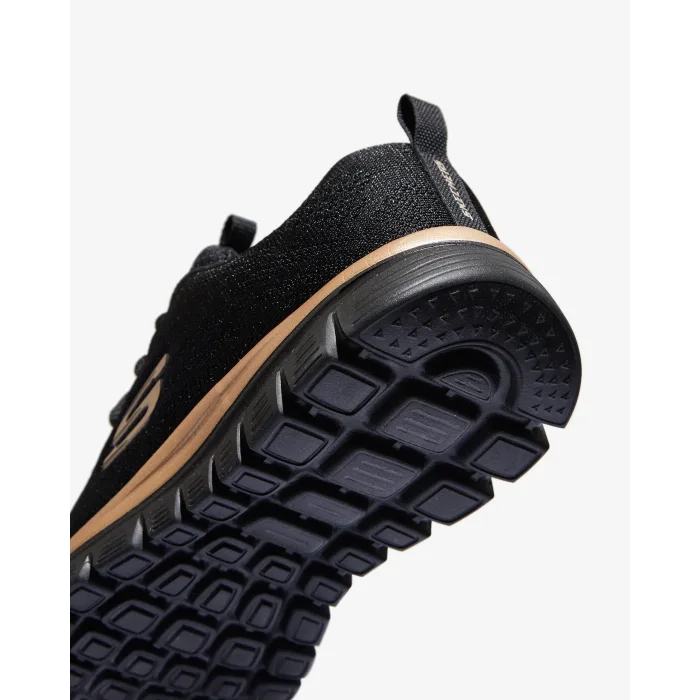 Graceful-Get Connected Kadın Siyah Spor Ayakkabı 12615 BKRG