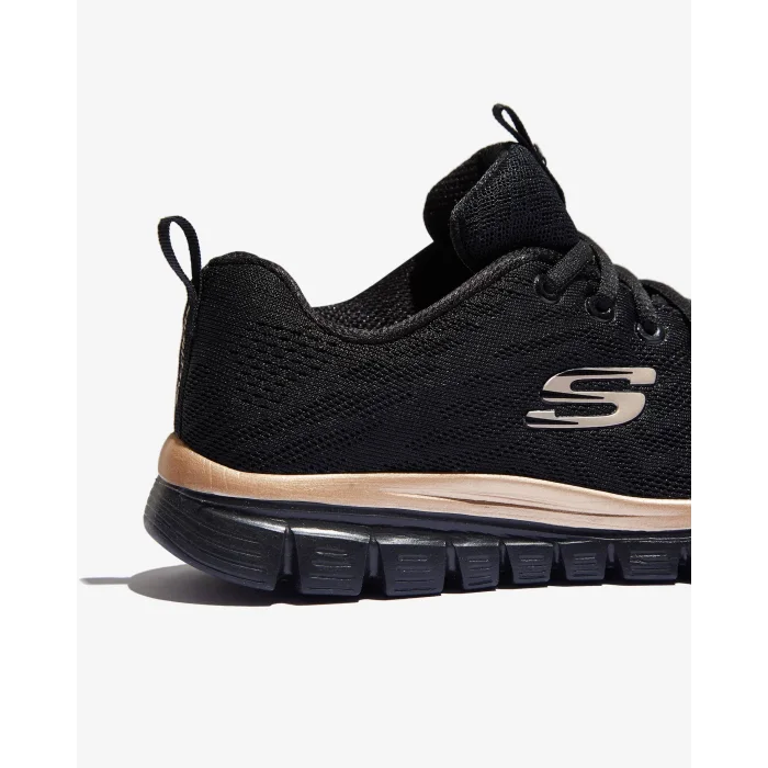 Graceful-Get Connected Kadın Siyah Spor Ayakkabı 12615 BKRG