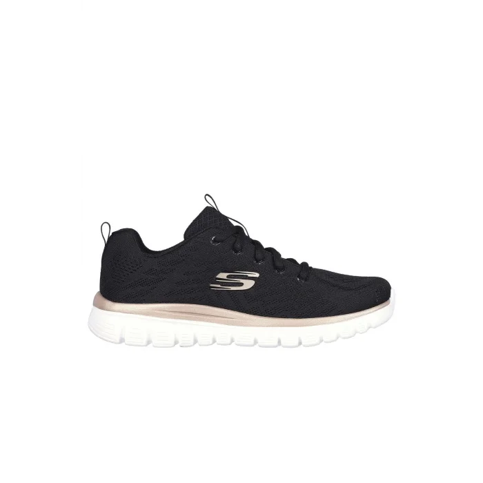 SKECHERS GRACEFUL - GET CONNECTED KADIN AYAKKKABI 12615-BKGD