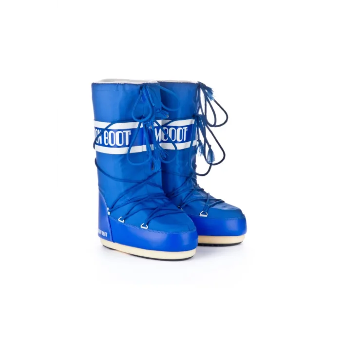 Kadın Kar Bot 14004400-075 Moon Boot Nylon Electrıc Blue
