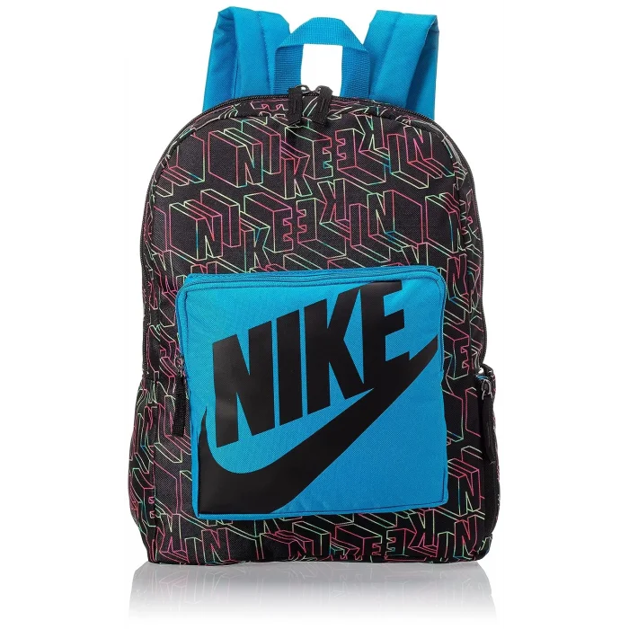 Nike Y NK CLASSIC BKPK - AOP Mavi-Siyah Çocuk Sırt Çantası 101079910-036A