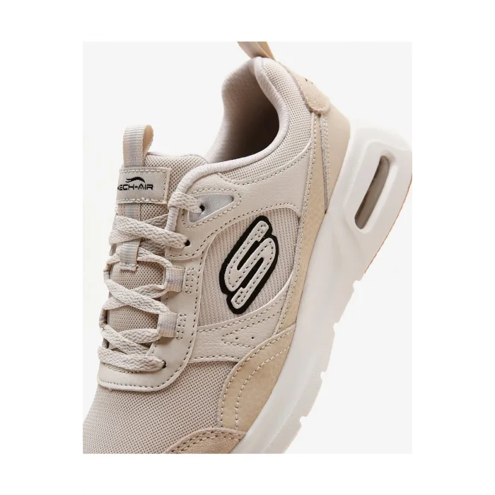 Skech-Air Court Kadın Bej Sneakers 149947 NTBK