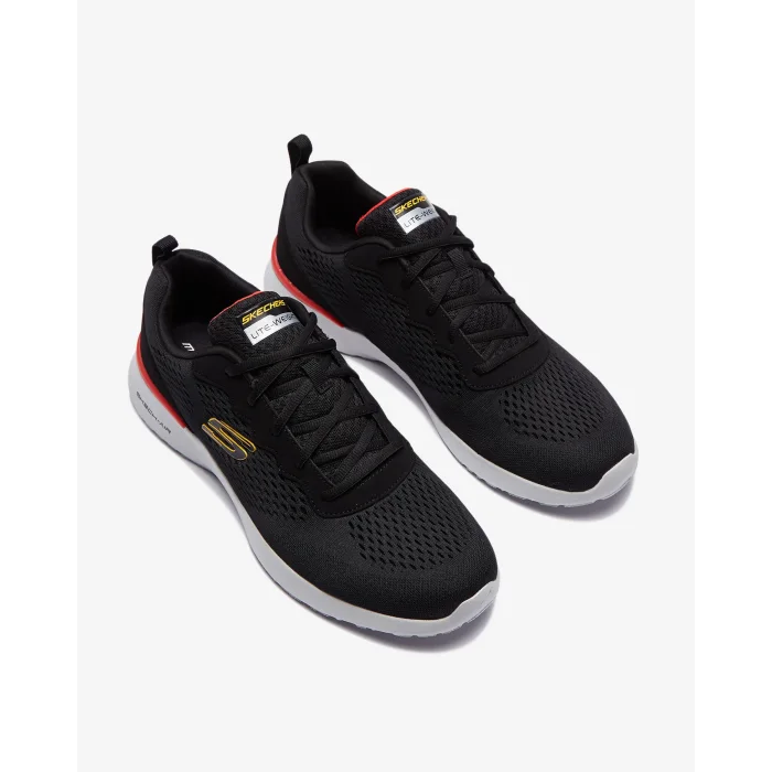 Skech-Air Dynamight-Tuned Up Erkek Siyah Spor Ayakkabı 232291 BLK