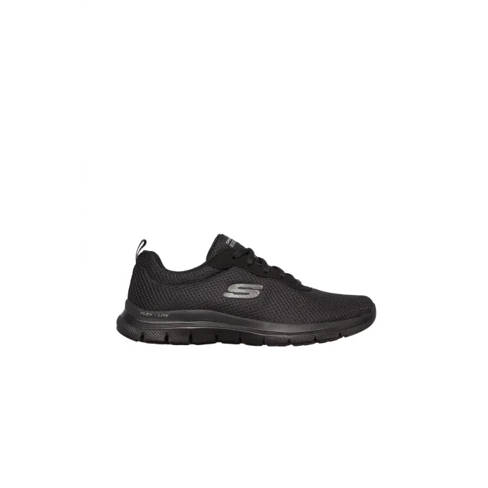 Skechers Flex Appeal 4.0 - Brilliant V Kadın Siyah Spor Ayakkabı 149303 BBK