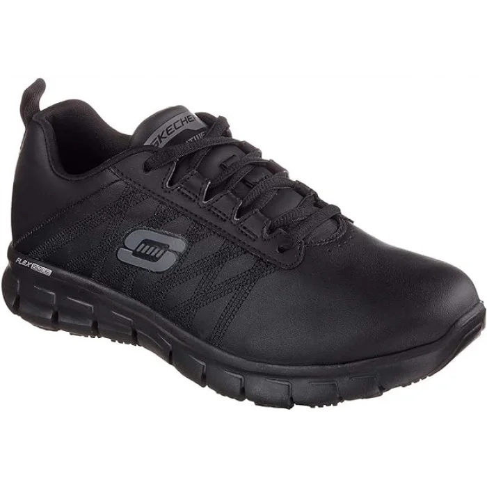 Skechers Sure Track Erath Slip Kadın Siyah Spor Ayakkabı 76576EC-BLK