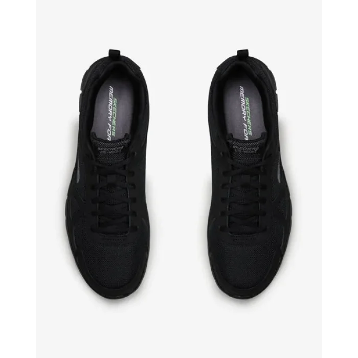 Skechers Track- Scloric Erkek Siyah Spor Ayakkabı 52631W - BBK