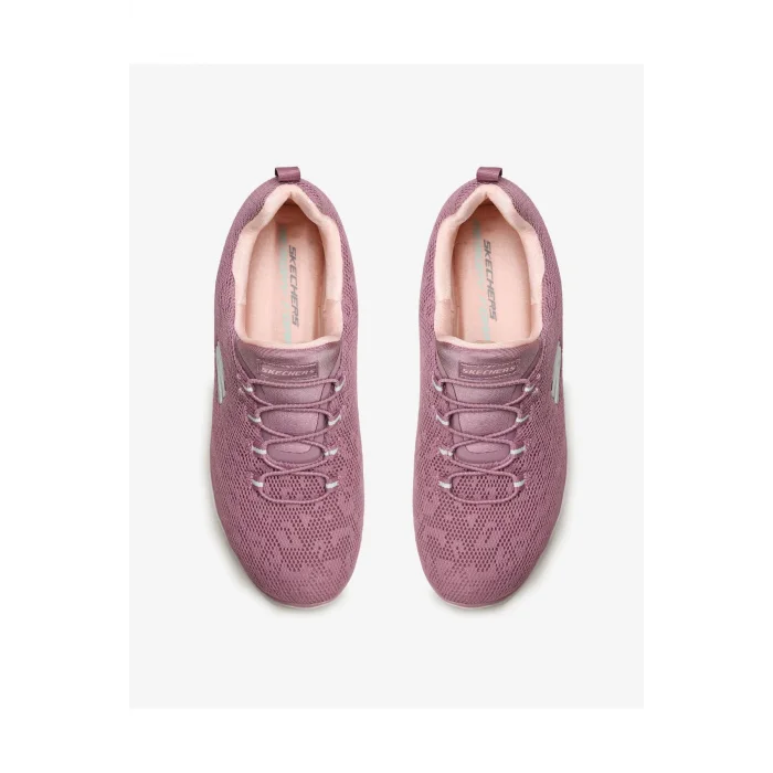 Summits - Leopard Spot Kadın Mor Spor Ayakkabı 149037 MVE