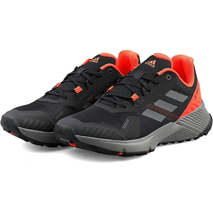Adidas Terrex Soulstride Erkek Arazi Siyah Koşu Ayakkabısı FY9214