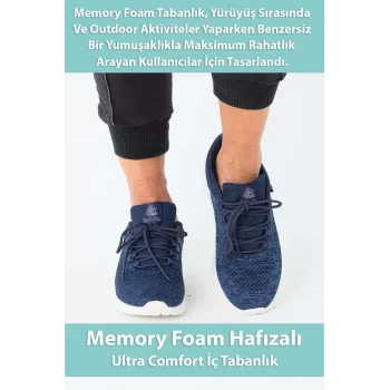 Supermark North Of Wild Mustang Günlük & Koşu İndigo Erkek Spor Ayakkabı 45002