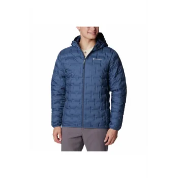 Columbia Delta Ridge Down Hooded Erkek Kaz Tüyü Mont Wo0954 479