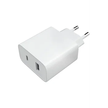 Mi 33W Wall Chargher Type-A+Type-C Şarj Cihazı, Şarj Adaptörü, Beyaz