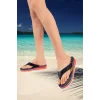 Kadın Eva Yüksek Tabanlı Tesktil Kolonlu Ultra Hafif Parmak Arası Plaj Terliği 45013