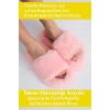 Supermark İthal Peluş Tüylü Termo Kauçuk Kaymaz Taban Çeyizlik Kadın Ev Terliği Pembe 45011