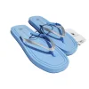 Kadın Plaj Deniz Triss Parmak Arası Mavi Terlik 45018