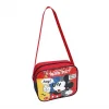Disney Mickey Mouse Lisanslı Beslenmeli İlkokul Çantası Kırmızı Siyah Wide Who Me