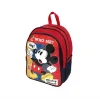 Disney Mickey Mouse Lisanslı Beslenmeli İlkokul Çantası Kırmızı Siyah Wide Who Me