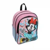 Disney Minnie Mouse Lisanslı Beslenmeli İlkokul Çantası Turkuaz Pembe Wide Positive