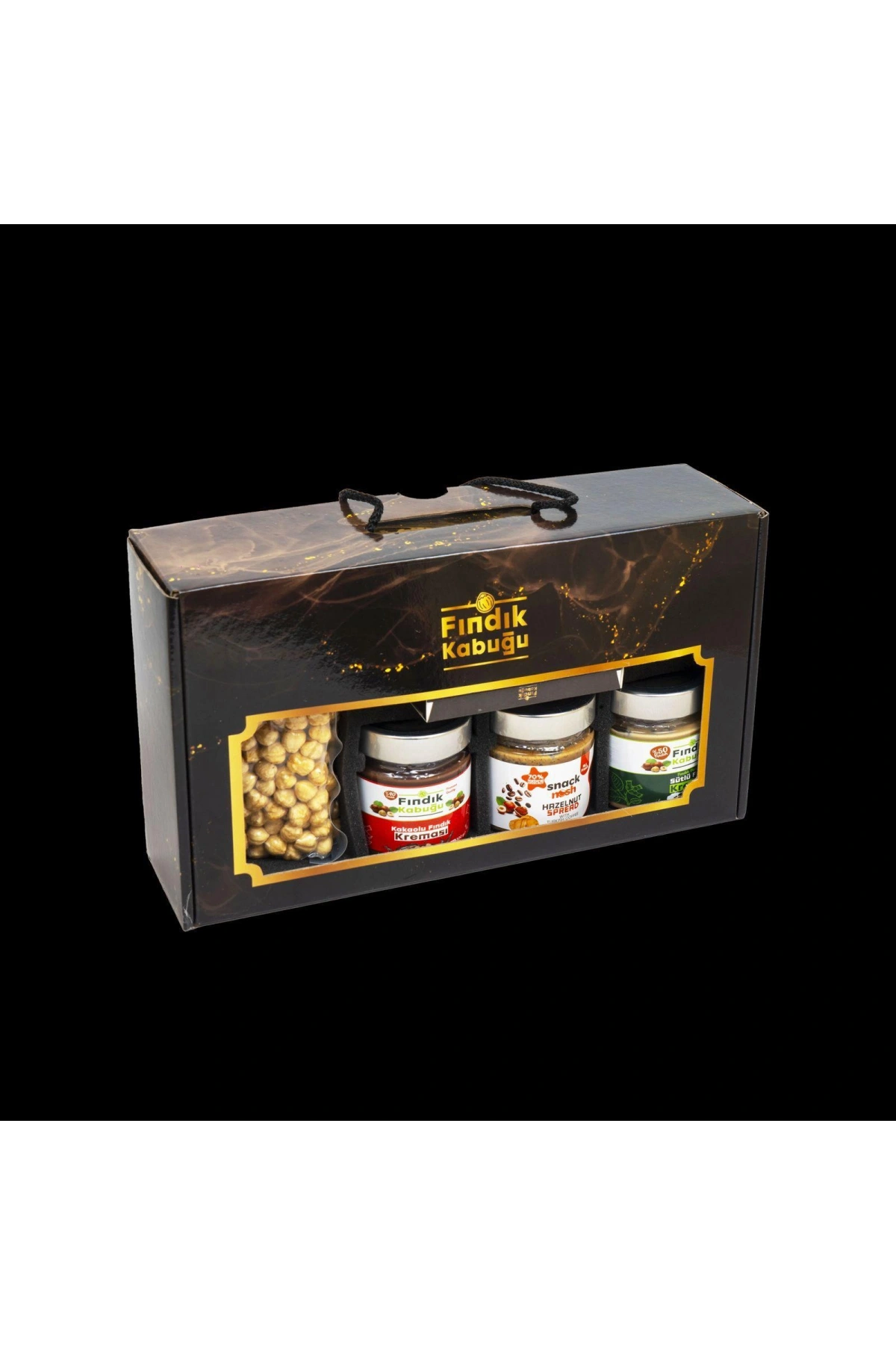 Fındık Kabugu Hediyelik Fındık, Krema ve Ezme Seti