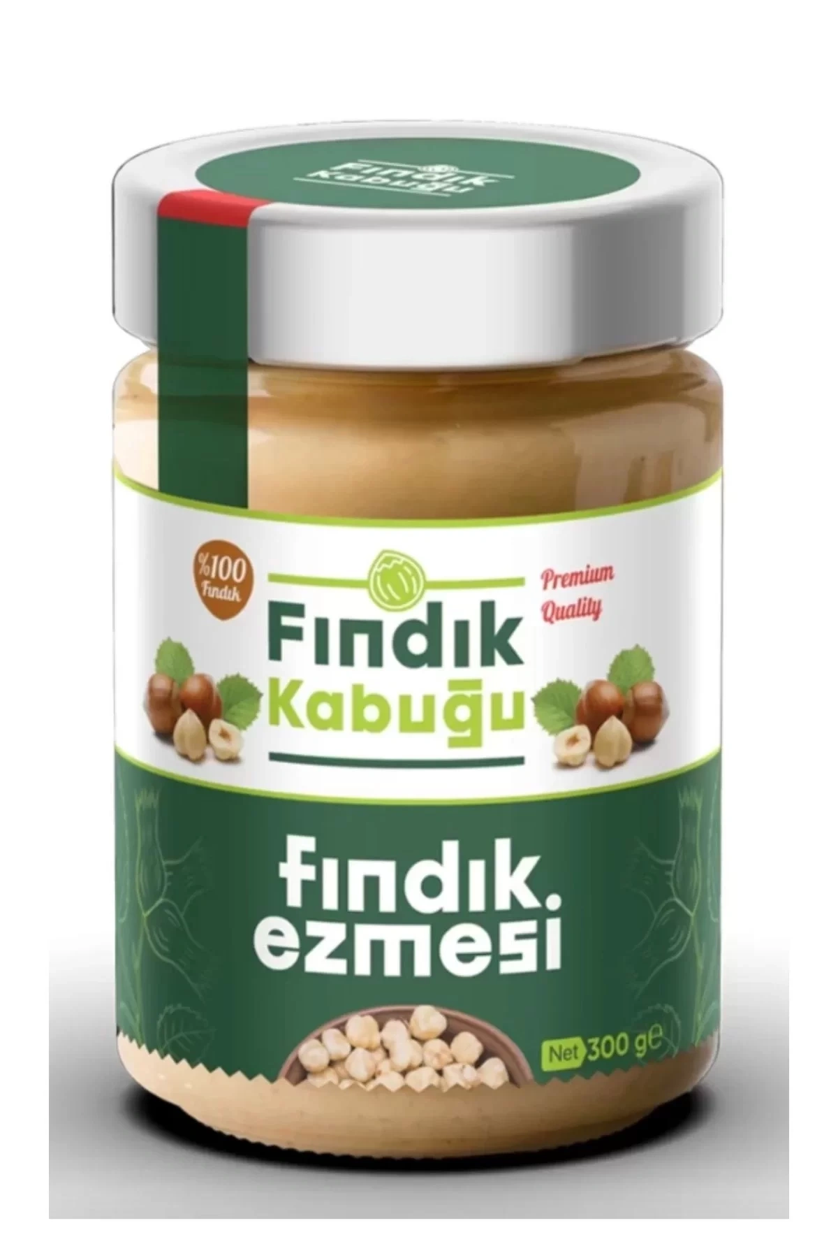 Fındık Kabuğu %100 Fındık Ezmesi 300 gr x 4 Paket
