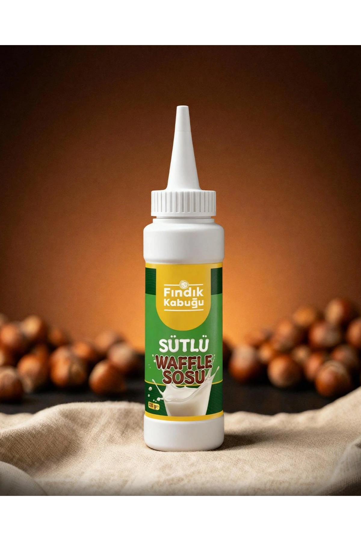 Fındık Kabuğu Sütlü Waffle Sos 330 gr 