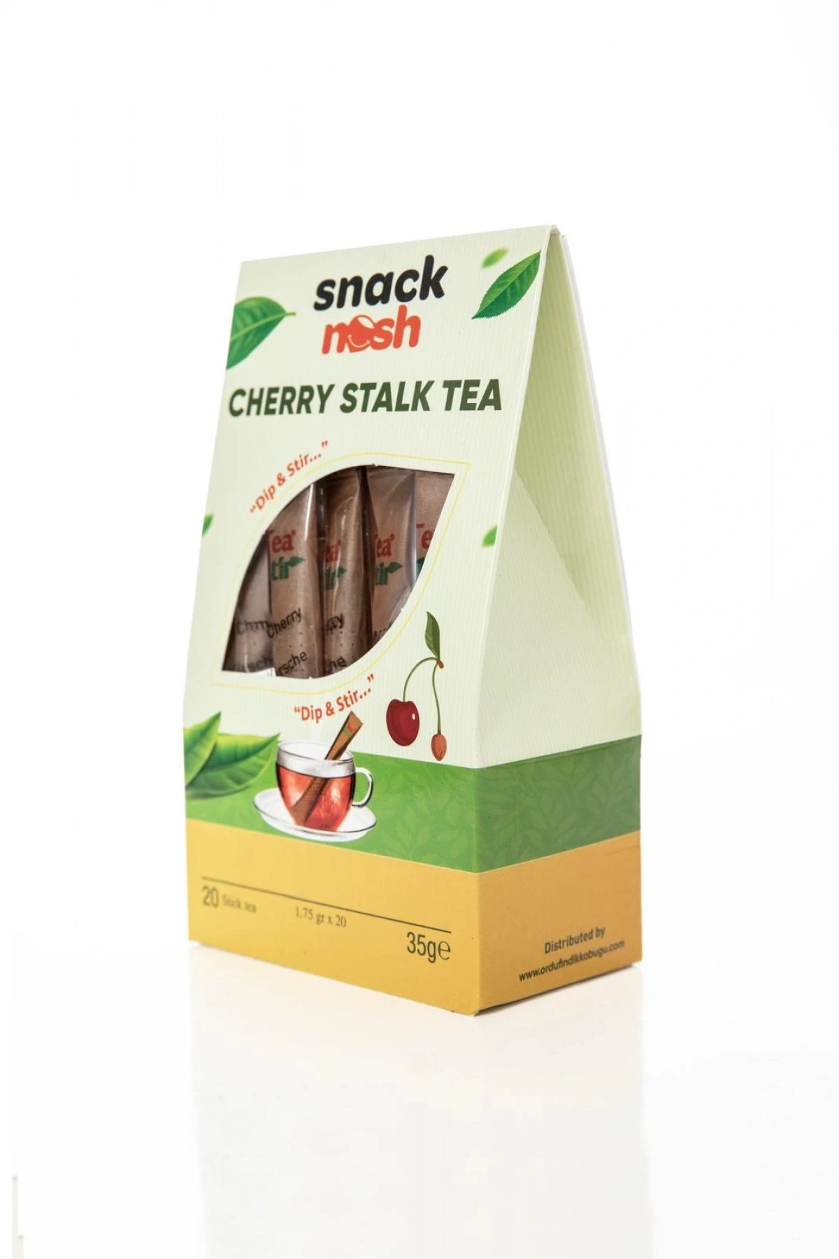 Snack Nash Stick Cherry Stalk Tea 35 g x 20 Adet