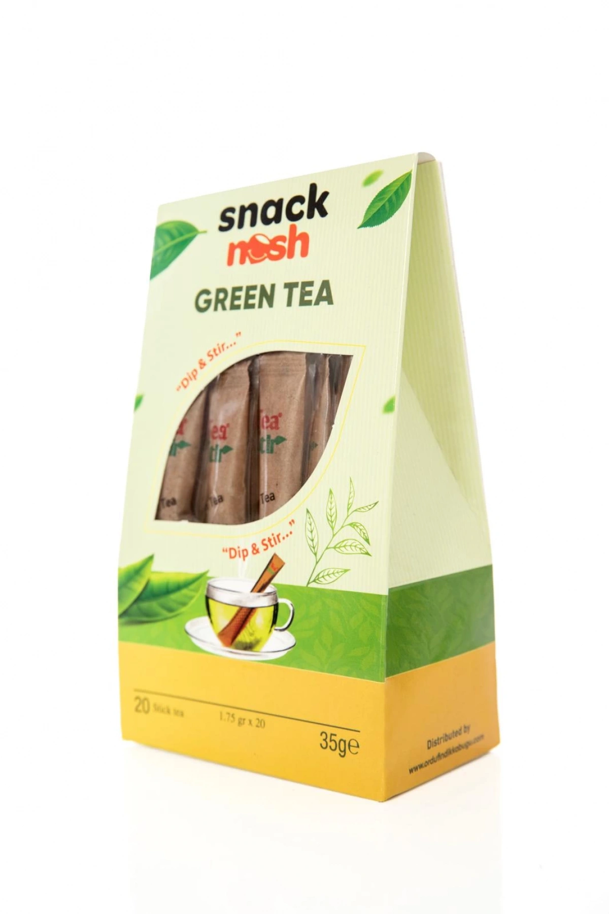 Snack Nash Stick Green Tea 35 g x 20 Adet