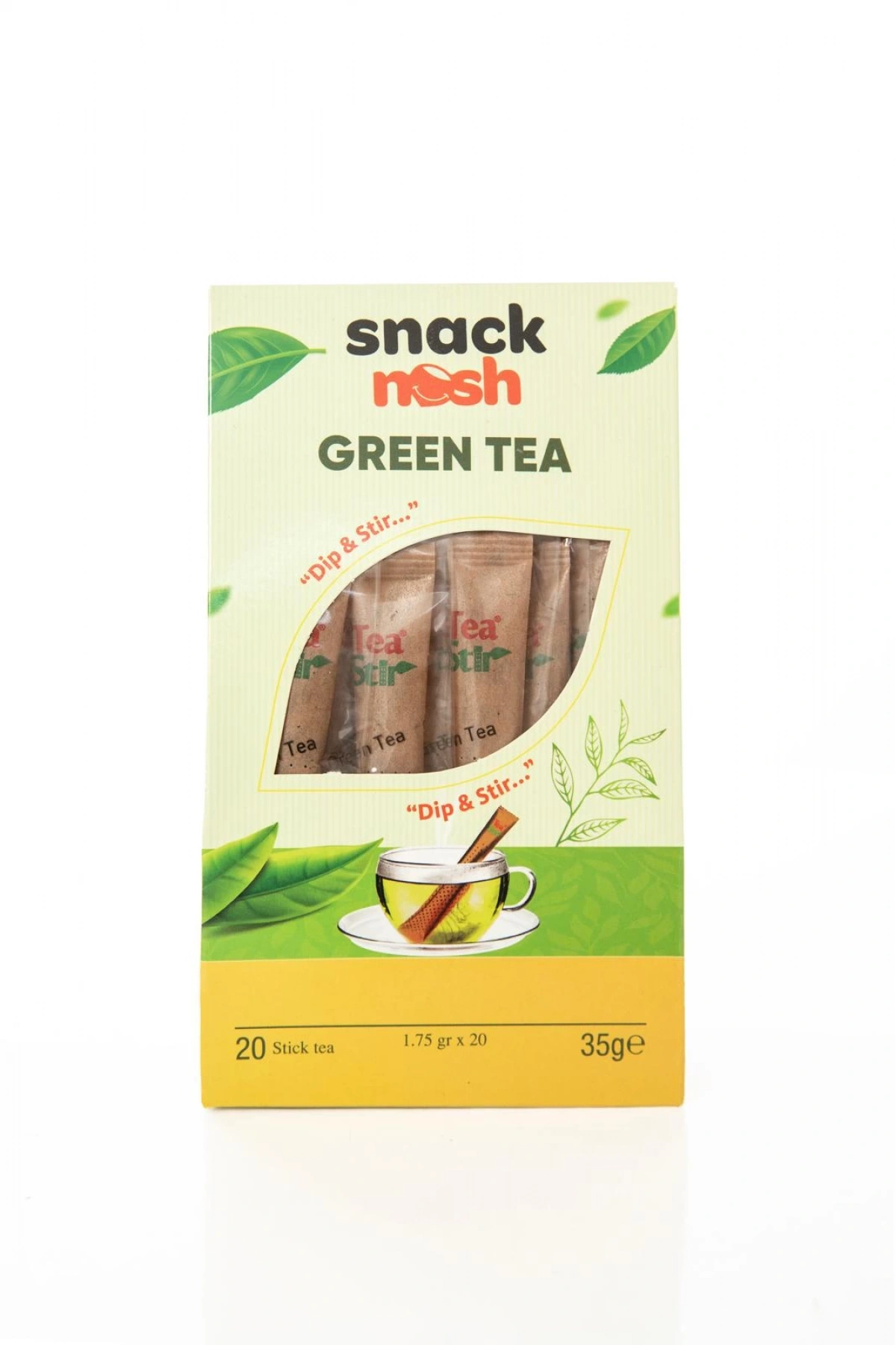Snack Nash Stick Green Tea 35 g x 20 Adet