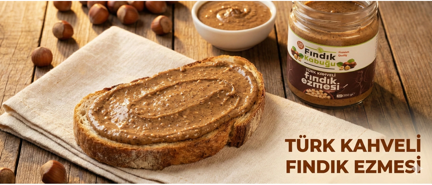 Türk Kahveli Fındık Ezmesi