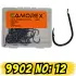 Camorex 9902 Trofe Balık İğnesi (Numara: 12)