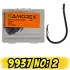 CAMOREX 9937 NO:2 DELİKLİ ÇAPRAZ İĞNE (50 ADET)