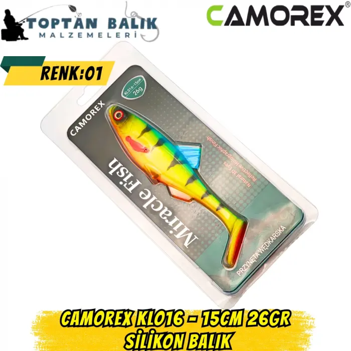 Camorex KL-06 15cm 26gr Silikon Balık (Renk: 1)