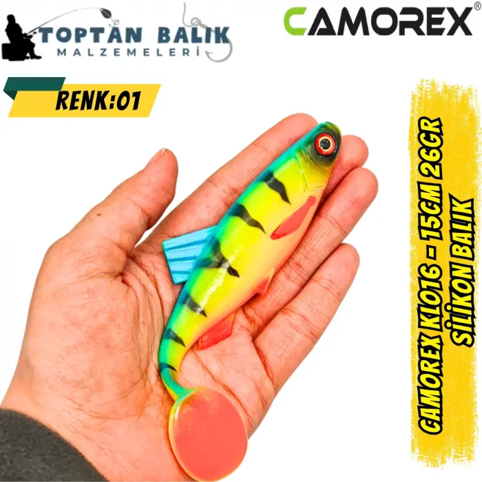 Camorex KL-06 15cm 26gr Silikon Balık (Renk: 1)