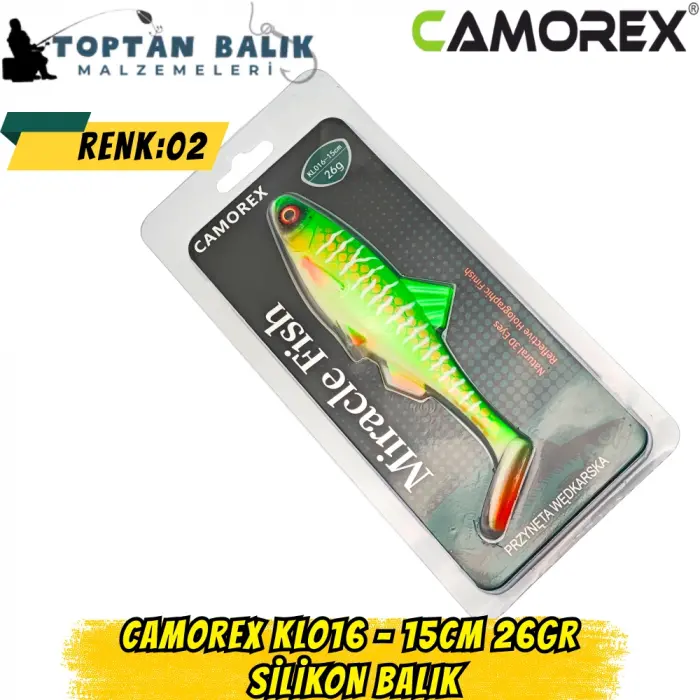 Camorex KL-06 15cm 26gr Silikon Balık (Renk: 2)