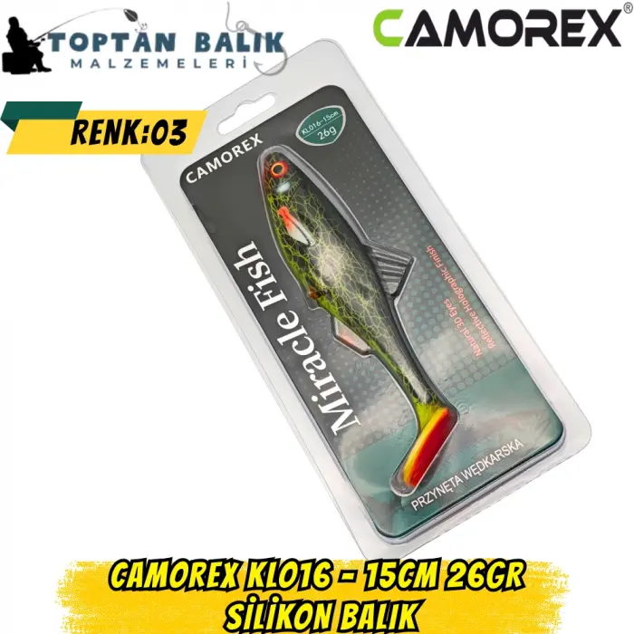 Camorex KL-06 15cm 26gr Silikon Balık (Renk: 3)