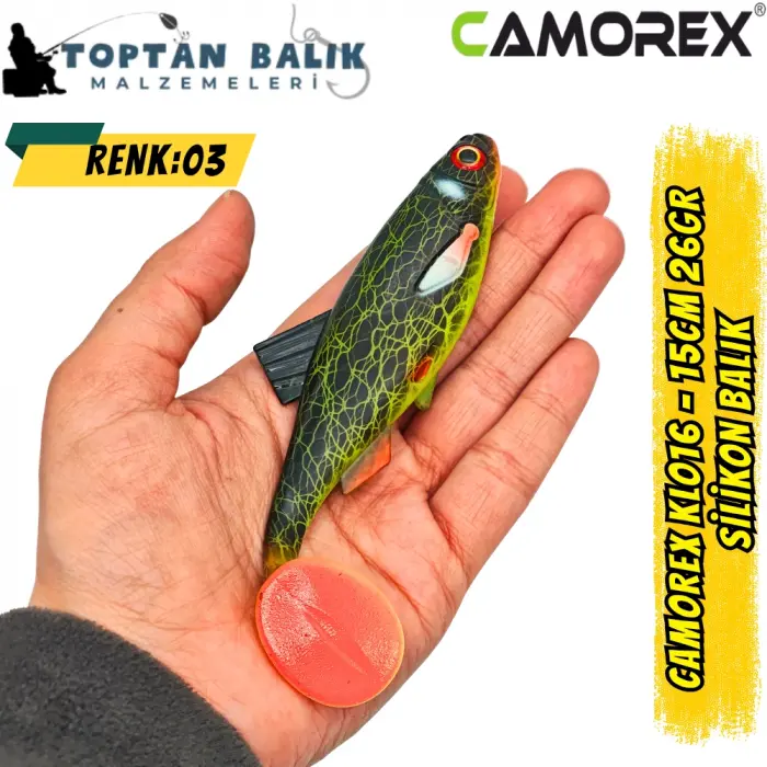 Camorex KL-06 15cm 26gr Silikon Balık (Renk: 3)