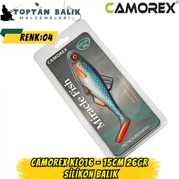Camorex KL-06 15cm 26gr Silikon Balık (Renk: 4)