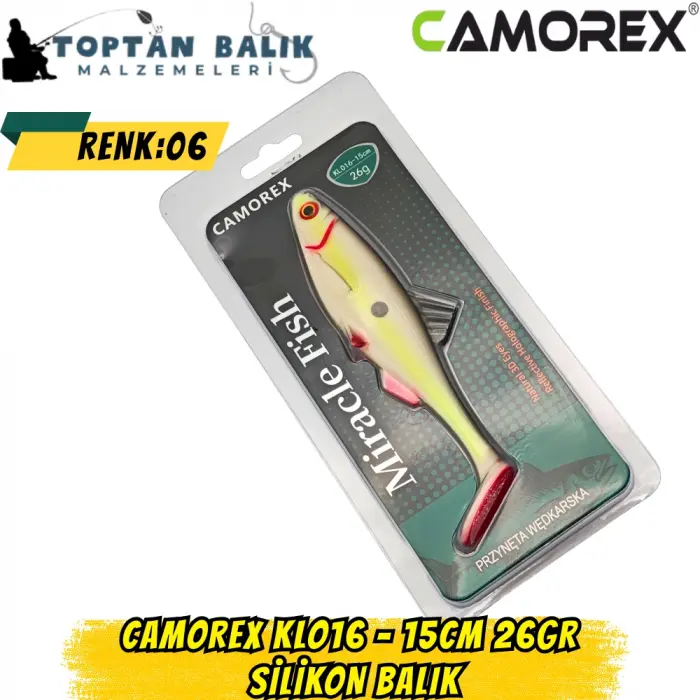 Camorex KL-06 15cm 26gr Silikon Balık (Renk: 6)