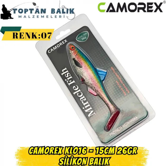 Camorex KL-06 15cm 26gr Silikon Balık (Renk: 7)